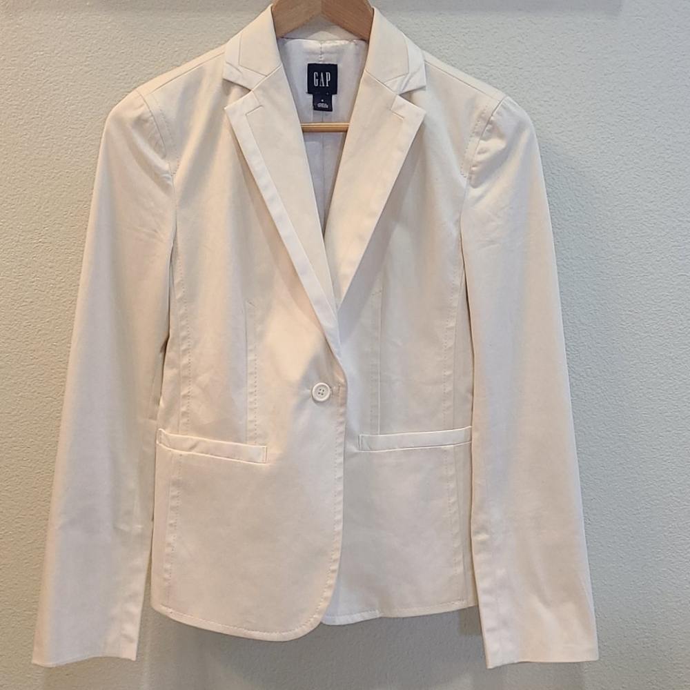 GAP Cream Blazer